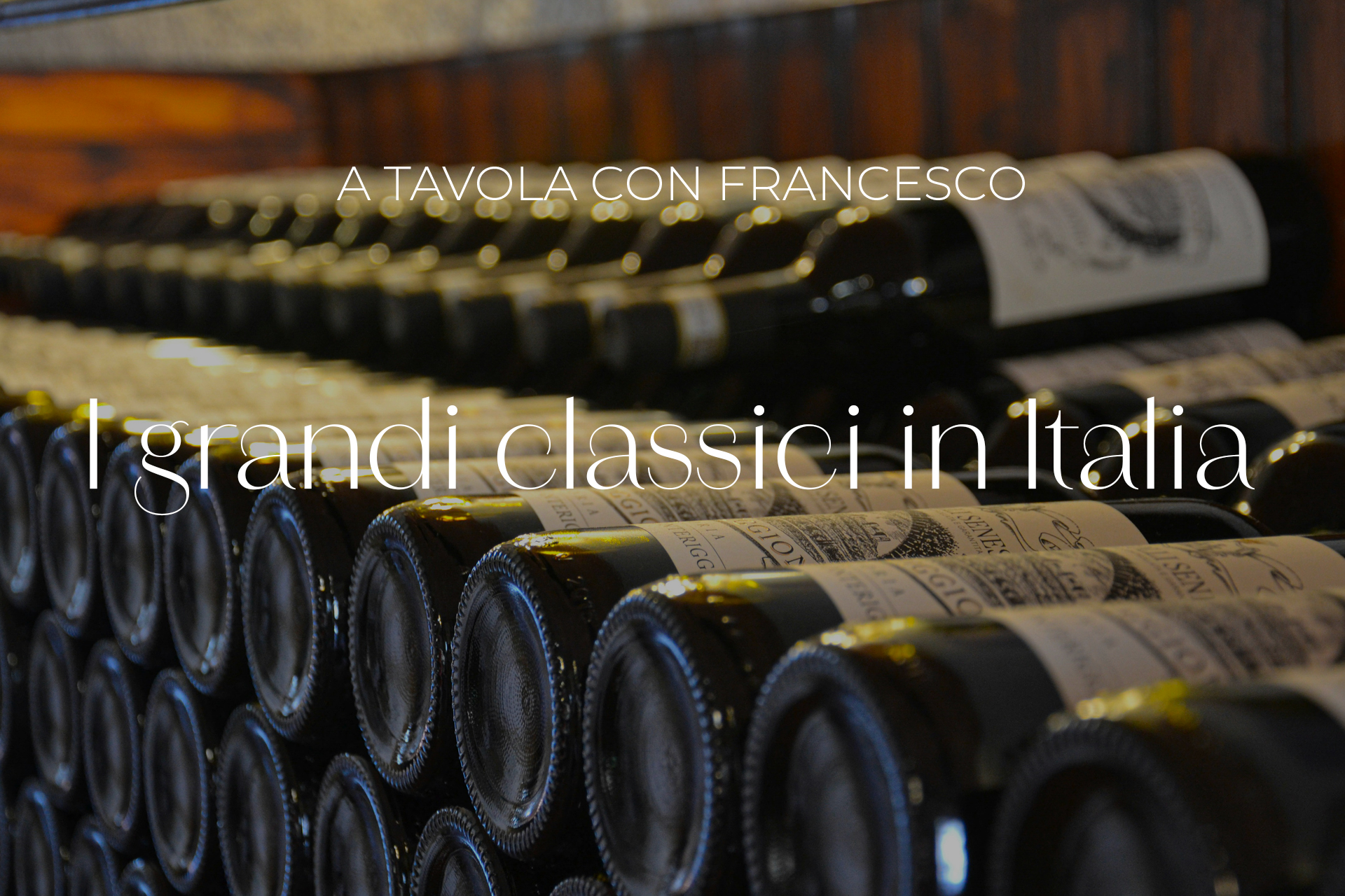 A tavola con Francesco - I grandi classici in Italia