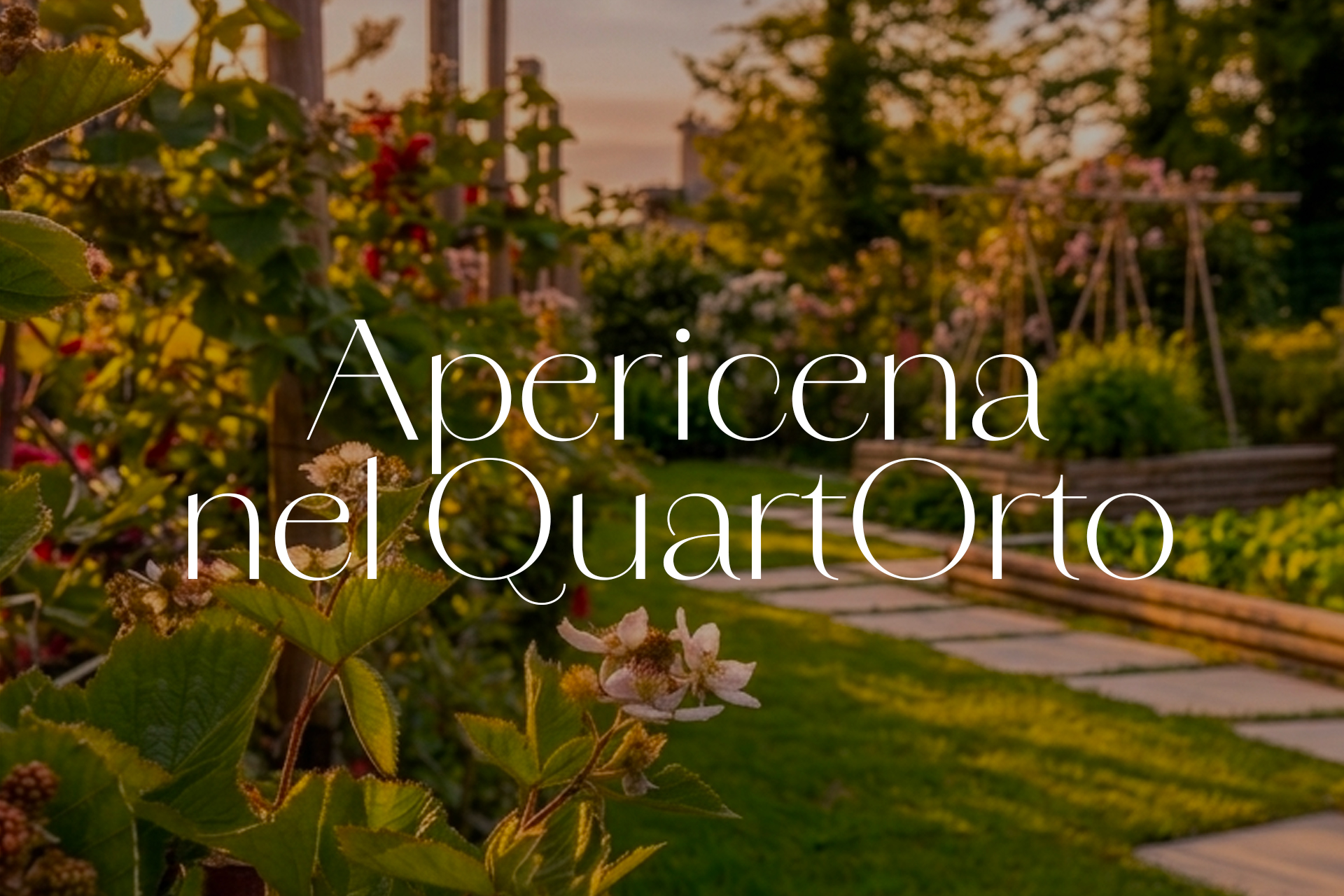 Apericena nel QuartOrto - Quarta edizione | 100926